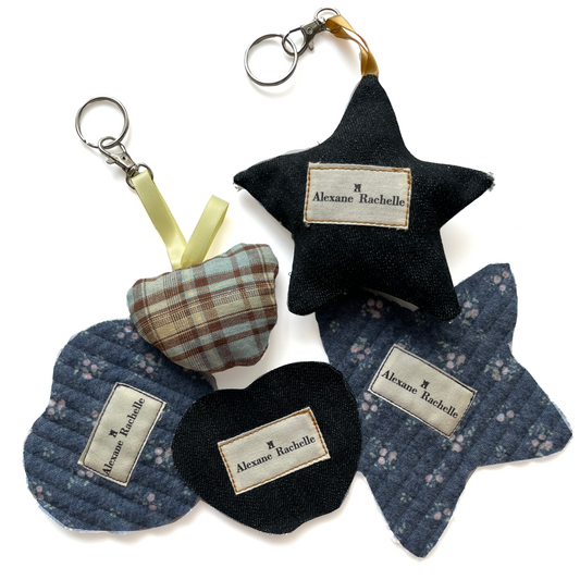 Scrappy Bag Charm/Keychain