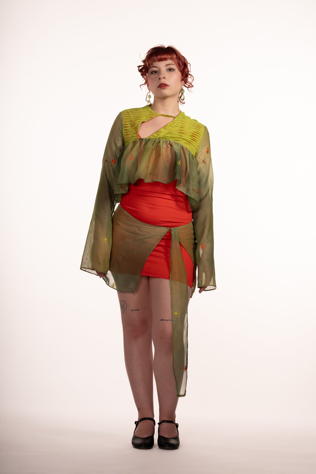 Ruisselante dress & skirt